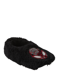 NAME IT	Kids' Spider-Man Slippers, Black/Red, Black/Red