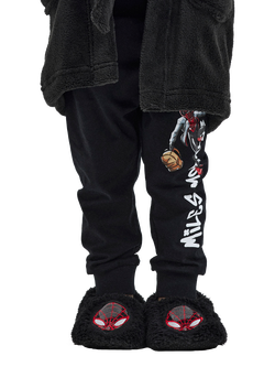 NAME IT	Kids' Spider-Man Slippers, Black/Red - view 2, Black/Red