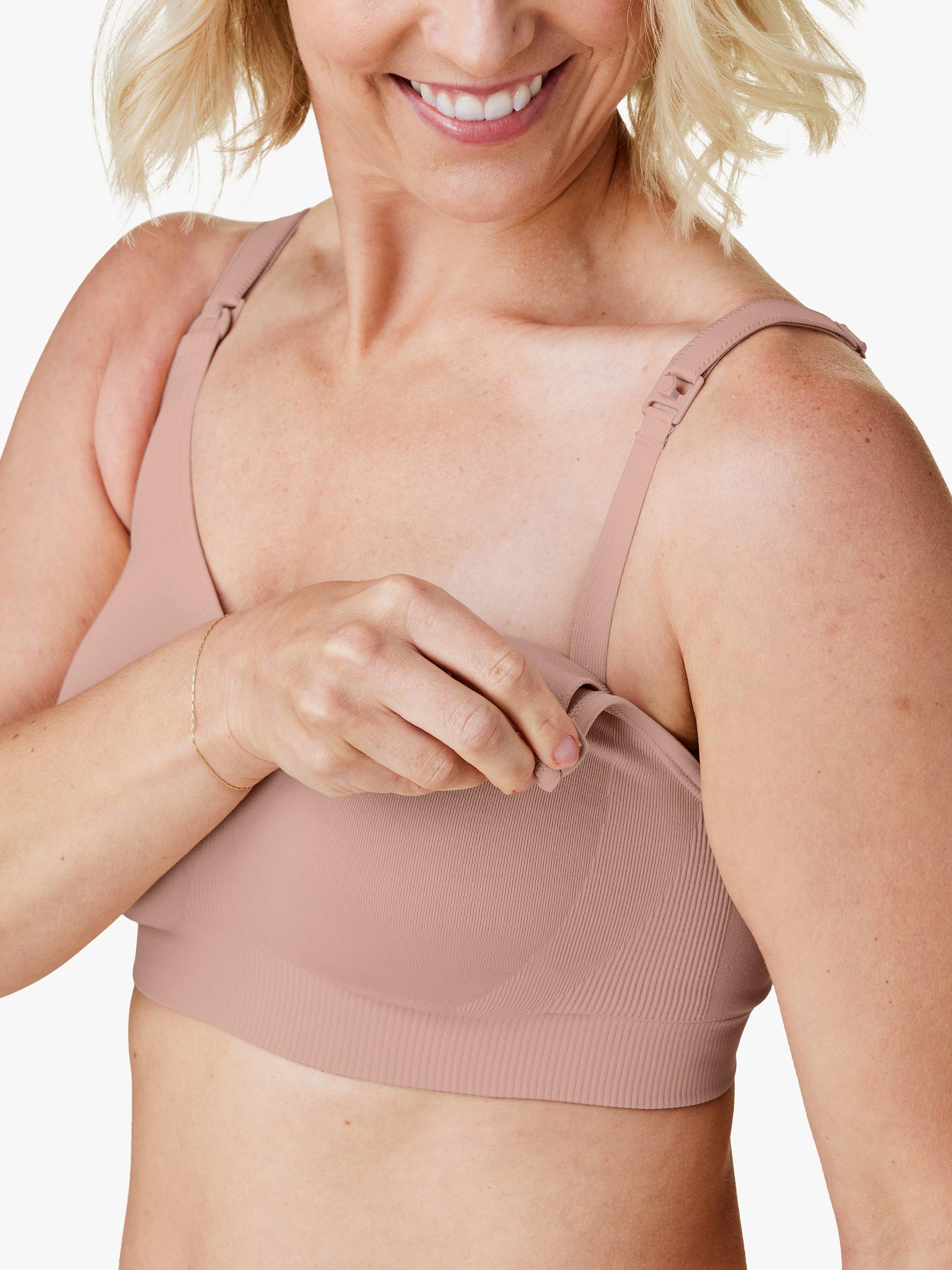 Bravado Bodysilk Seamless Maternity and Nursing Bra, Cameo, S