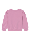 NAME IT Kids' My Little Pony Unicorn Cotton Sweatshirt Mauve Orchid