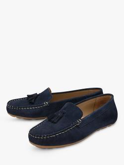 Ravel Bute Suede Loafers - view 2, Navy