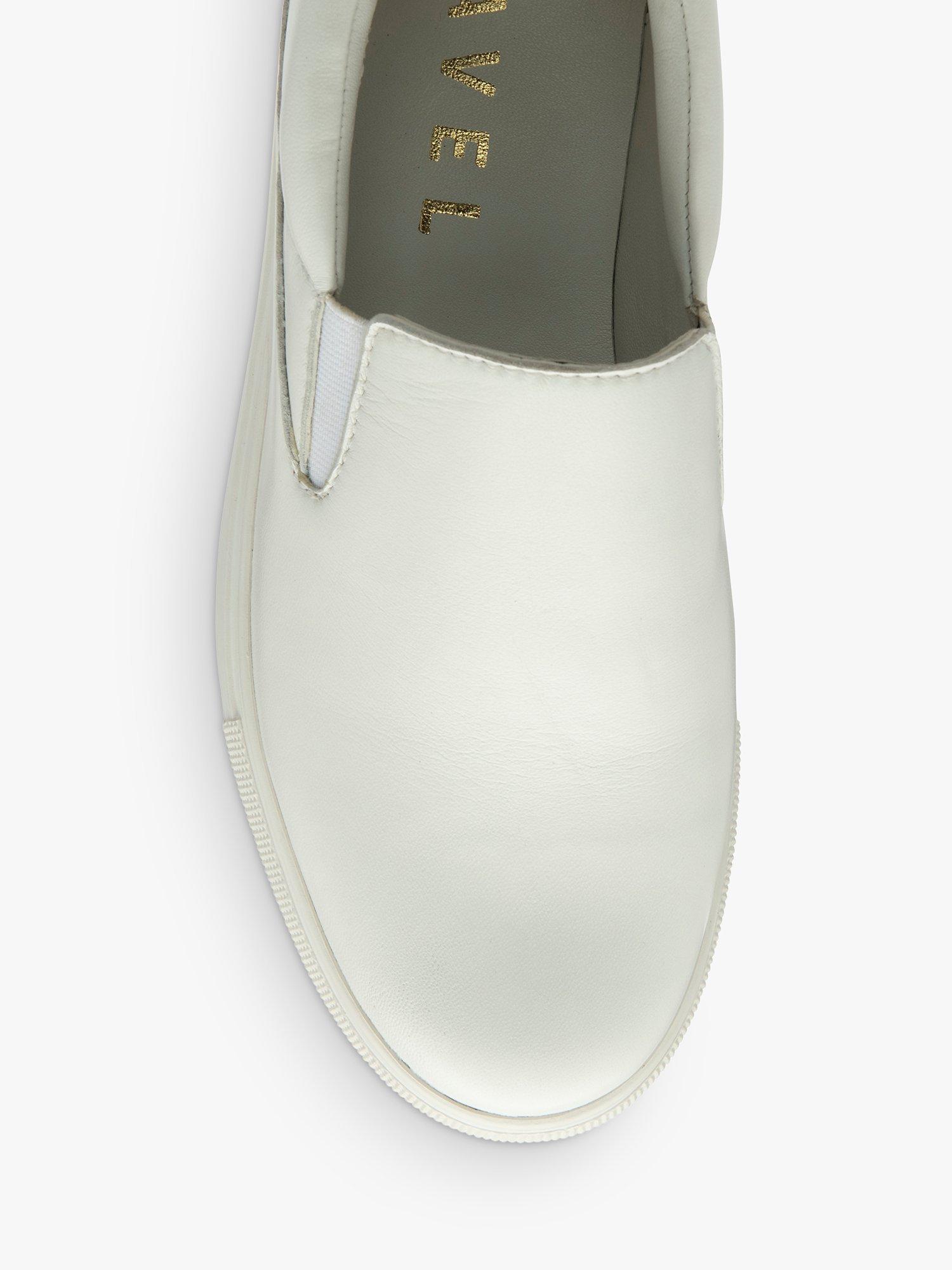 Product image 4 of 4, which shows Ravel Linton Leather Casual Shoes, White, 4