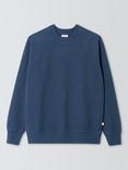 La Paz Crew Neck Fleece Sweatshirt, Blue Oceana