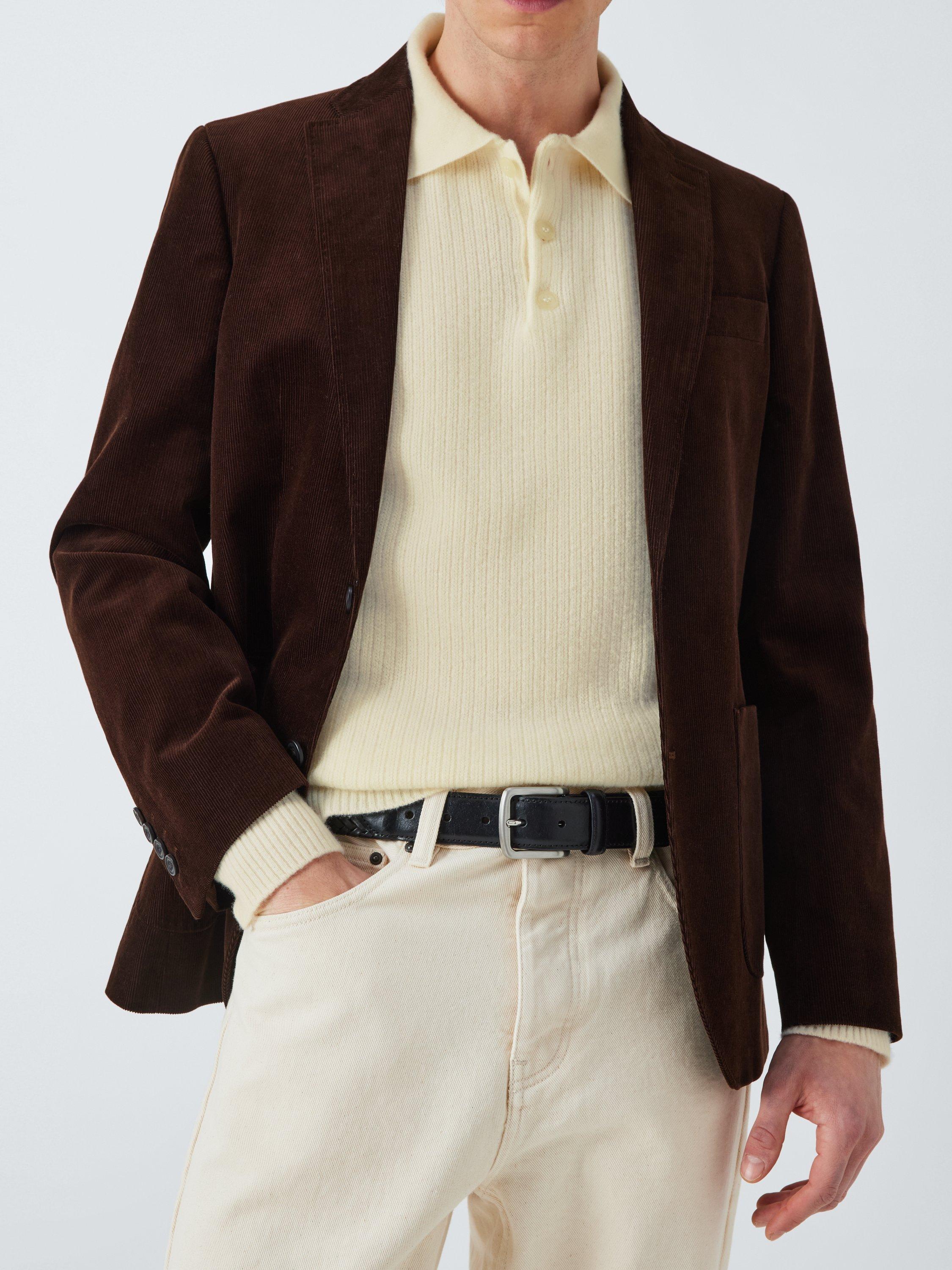 Product image 6 of 6, which shows La Paz Wool Polo Neck Jumper, Oyster White, XL