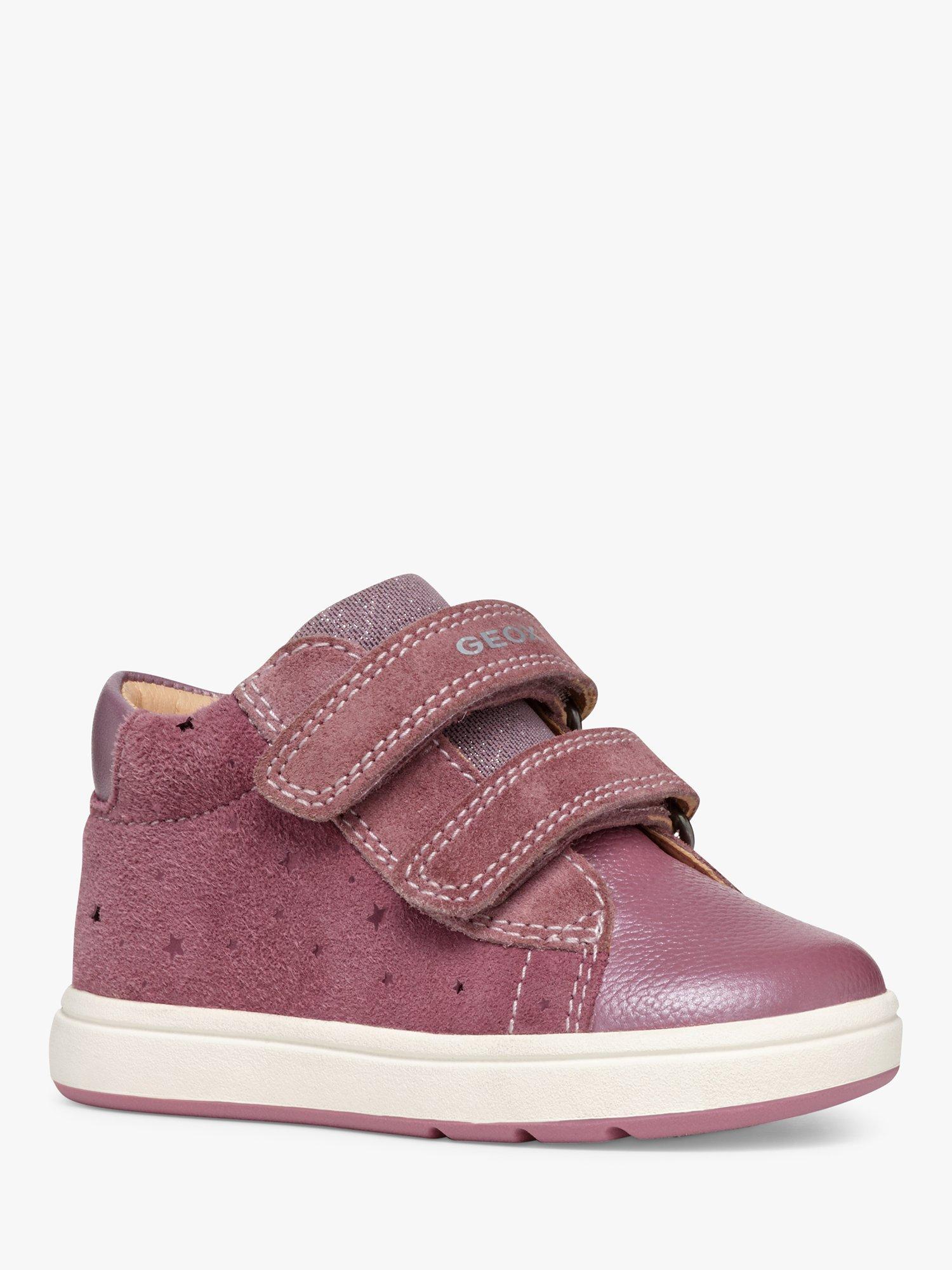 Geox Kids Biglia Trainers Dark Pink