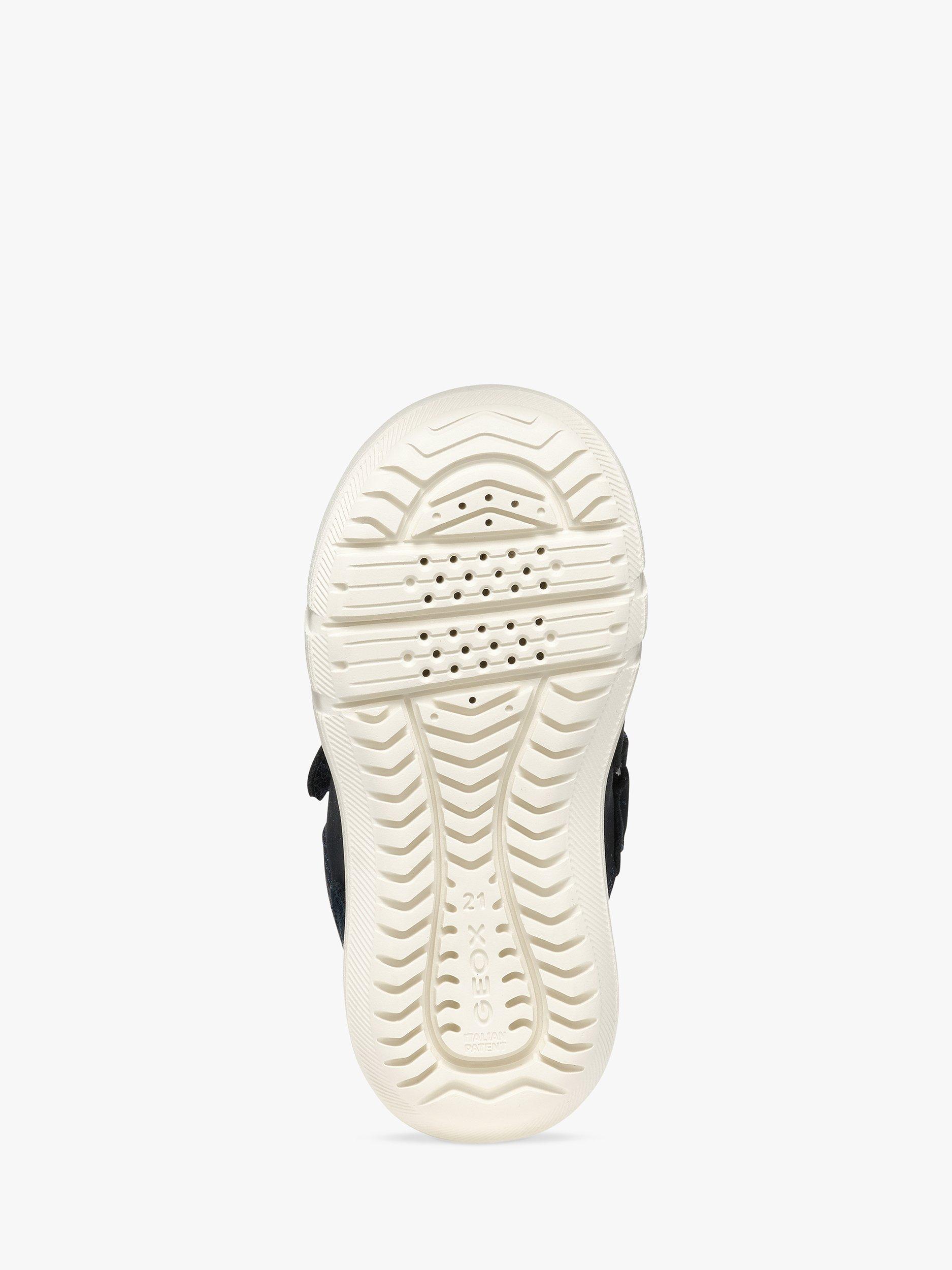 Product image 6 of 6, which shows Geox Kids' Hyroo Trainers, Navy/Red, EU21