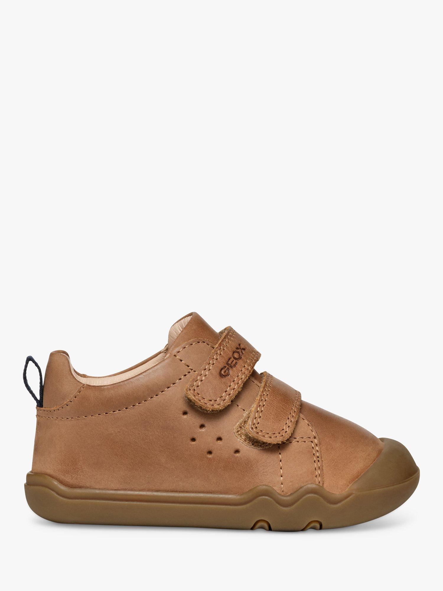 Geox Kids Steppieup Trainers Cognac