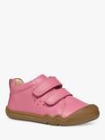 Geox Baby Steppieup Trainers, Dark Pink