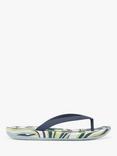 FitFlop Kids' Marble Swirly Flip Flops, Vintage Indigo