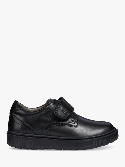 Geox Kids' Riddock School Shoes, Black - view 2, Black