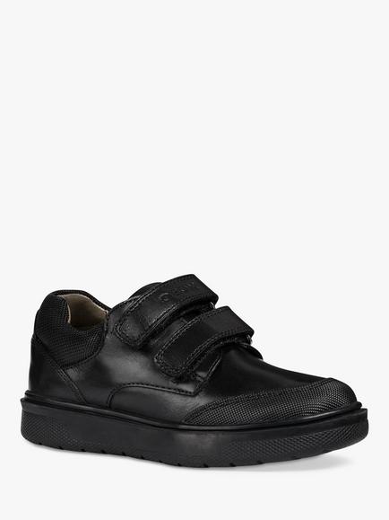 Geox Kids' Riddock School Shoes, Black - view 2, Black