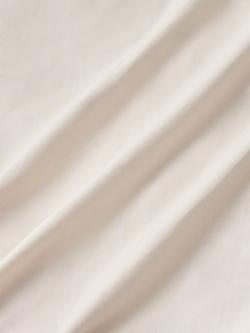 John Lewis Washed Cotton 260 Thread Count Fitted Sheet - view 2, Natural