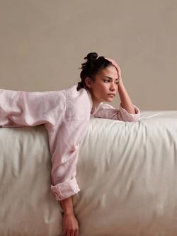 Bedfolk Luxe Cotton Bedding - view 2, Clay