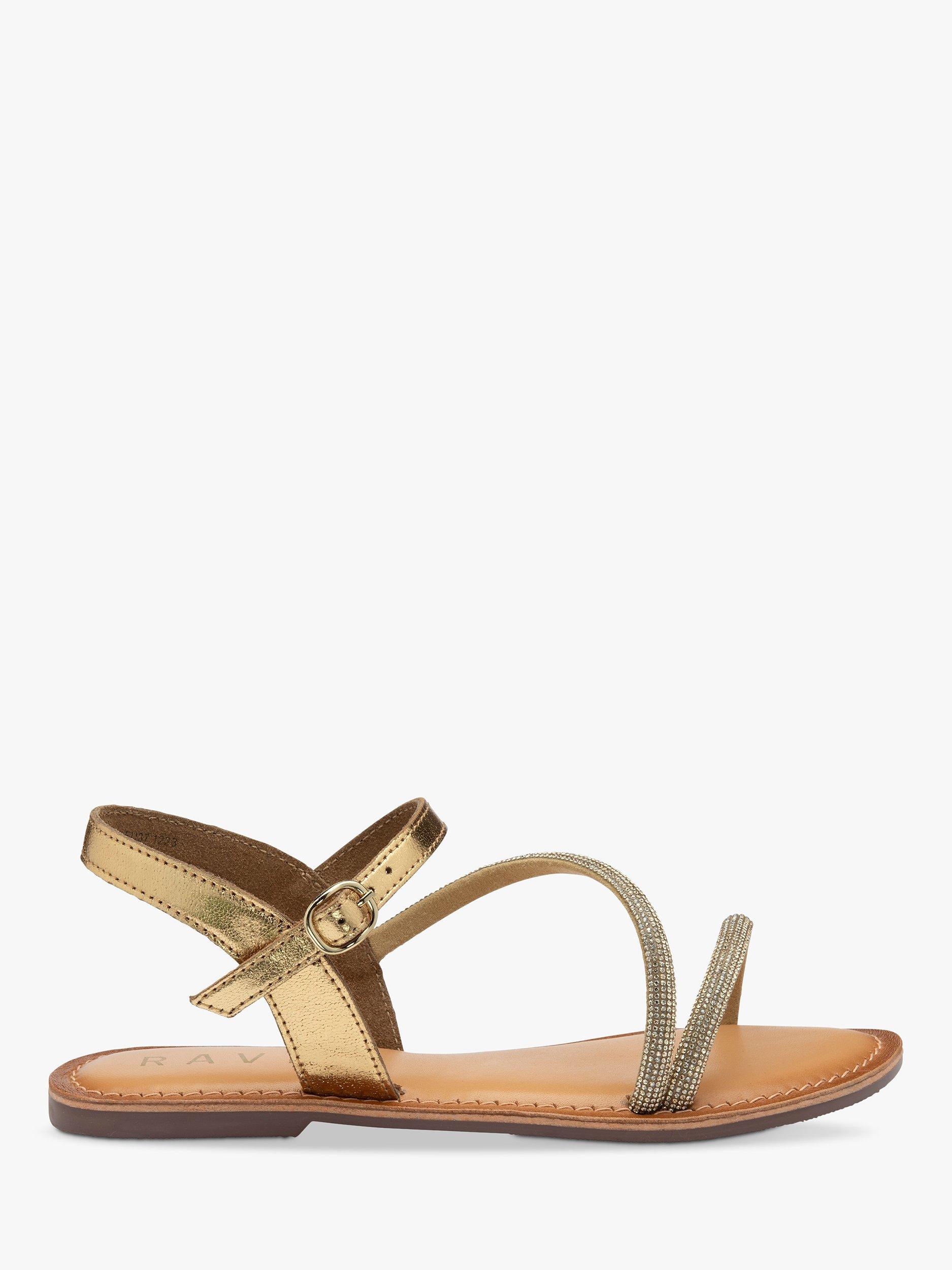John lewis gold sandals online