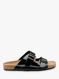 Ravel Aros Leather Mules, Black, Black