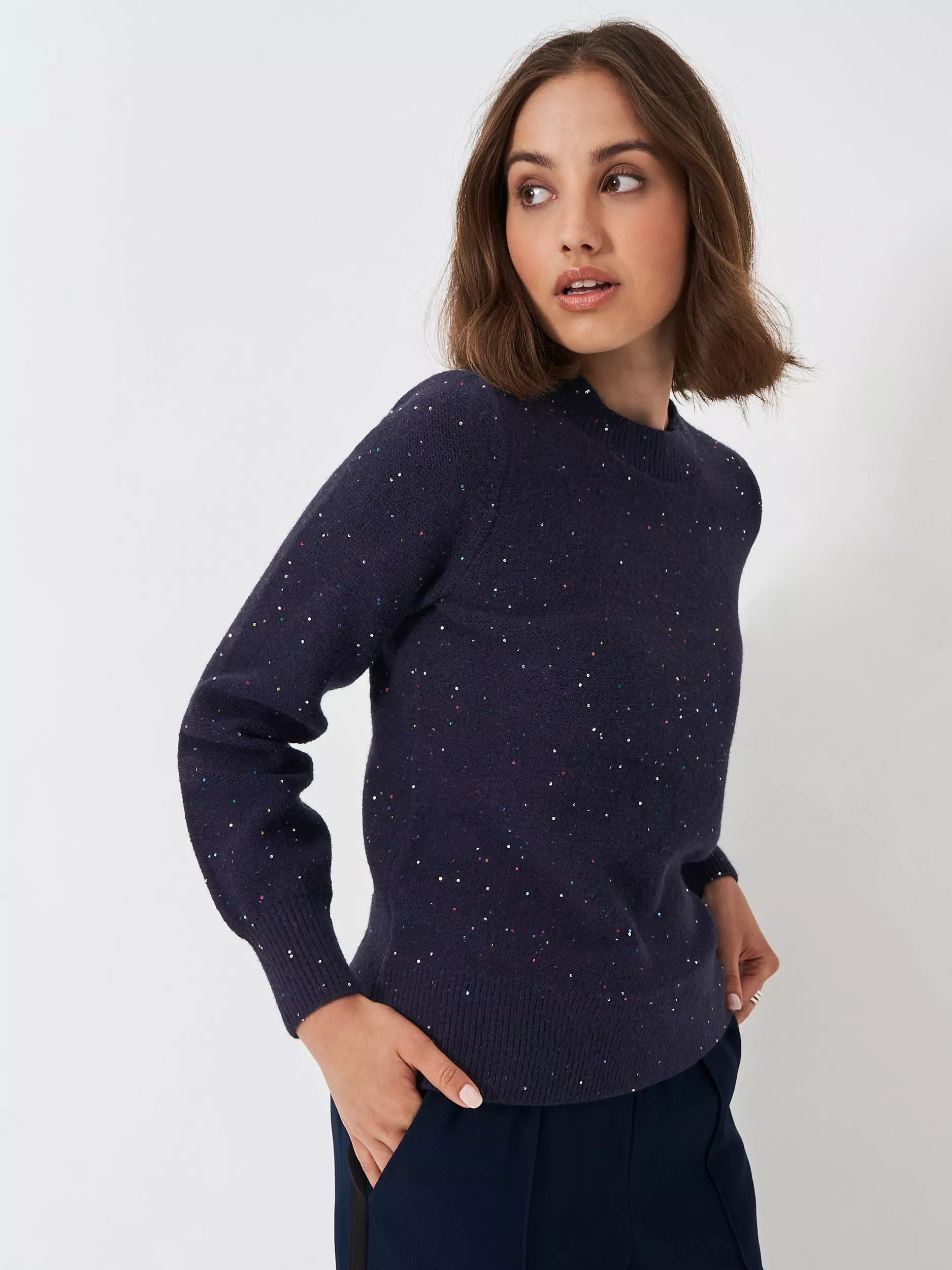 Women s Embellished Sequin Jumpers