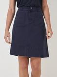 Crew Clothing Analee Skirt, Navy Blue