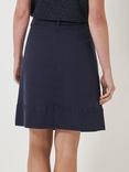 Crew Clothing Analee Skirt, Navy Blue