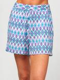 Aspiga Cora Aztec Print Shorts, Lilac/Multi