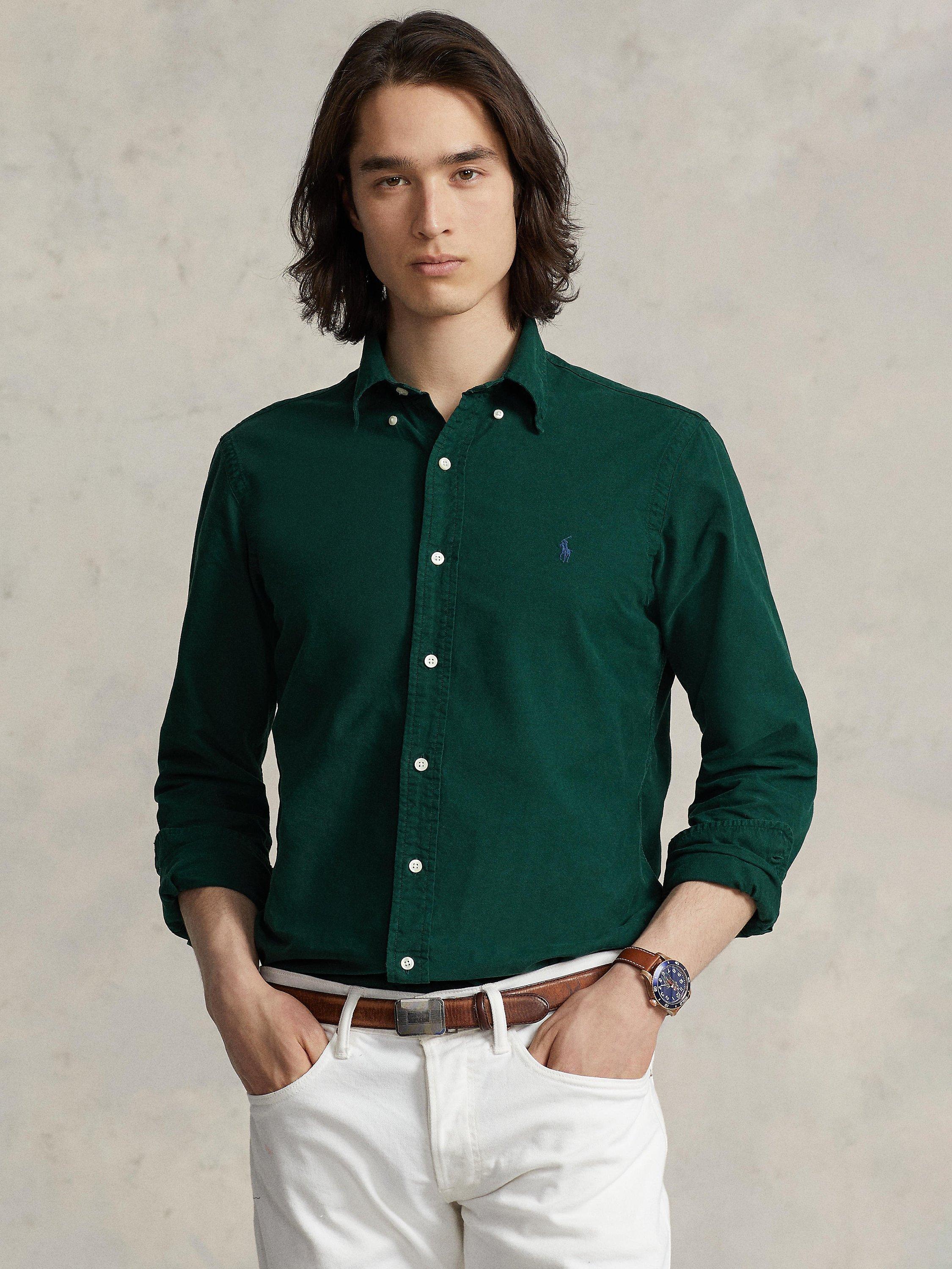 Ralph Lauren Button Down Shirt Moss Agate