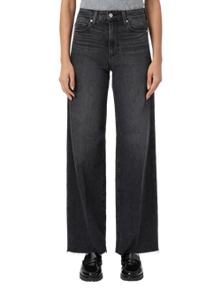 PAIGE Anessa Wide Leg Jeans, Viper Black Distress - view 2, Viper Black Distress