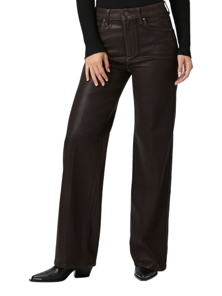 PAIGE Sasha Wide Leg Jeans, Chicory Coffee - view 2, Chicory Coffee