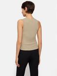 Jigsaw Rib Knit Tank Top, Neutral