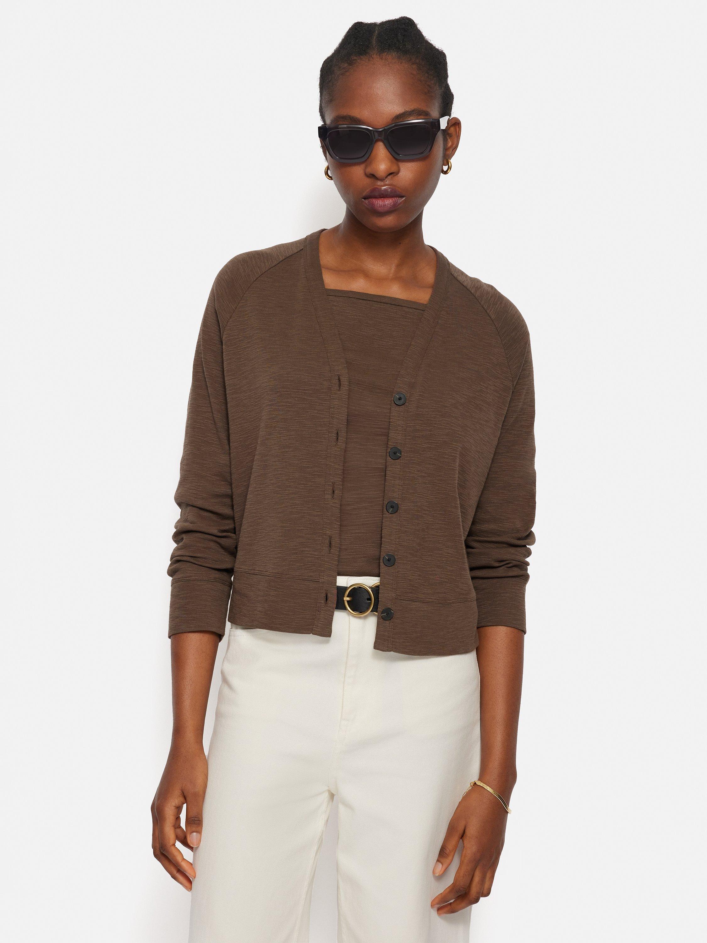 Jigsaw Cotton Luxe Cardigan