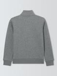 Gant Kids' Shield Half Zip Sweatshirt, Charcoal