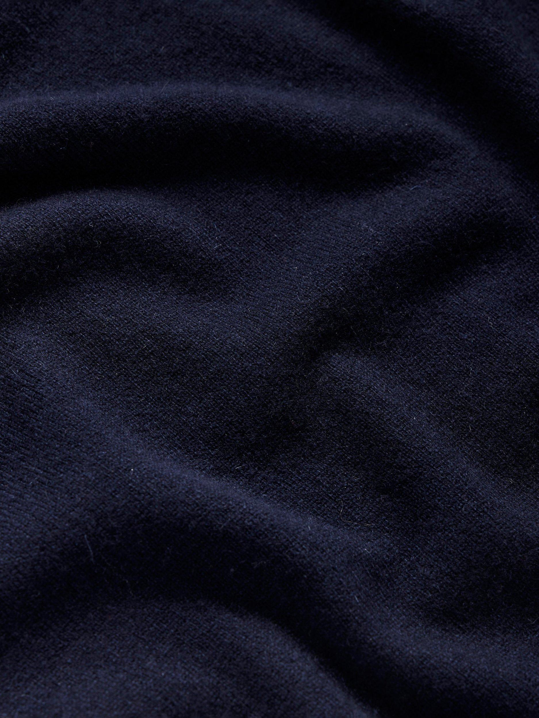Product image 5 of 6, which shows Boden Eva Cashmere Crew Neck Jumper, Navy, XS