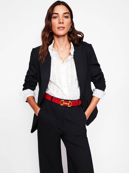 Boden Marylebone Blazer, Black, Black