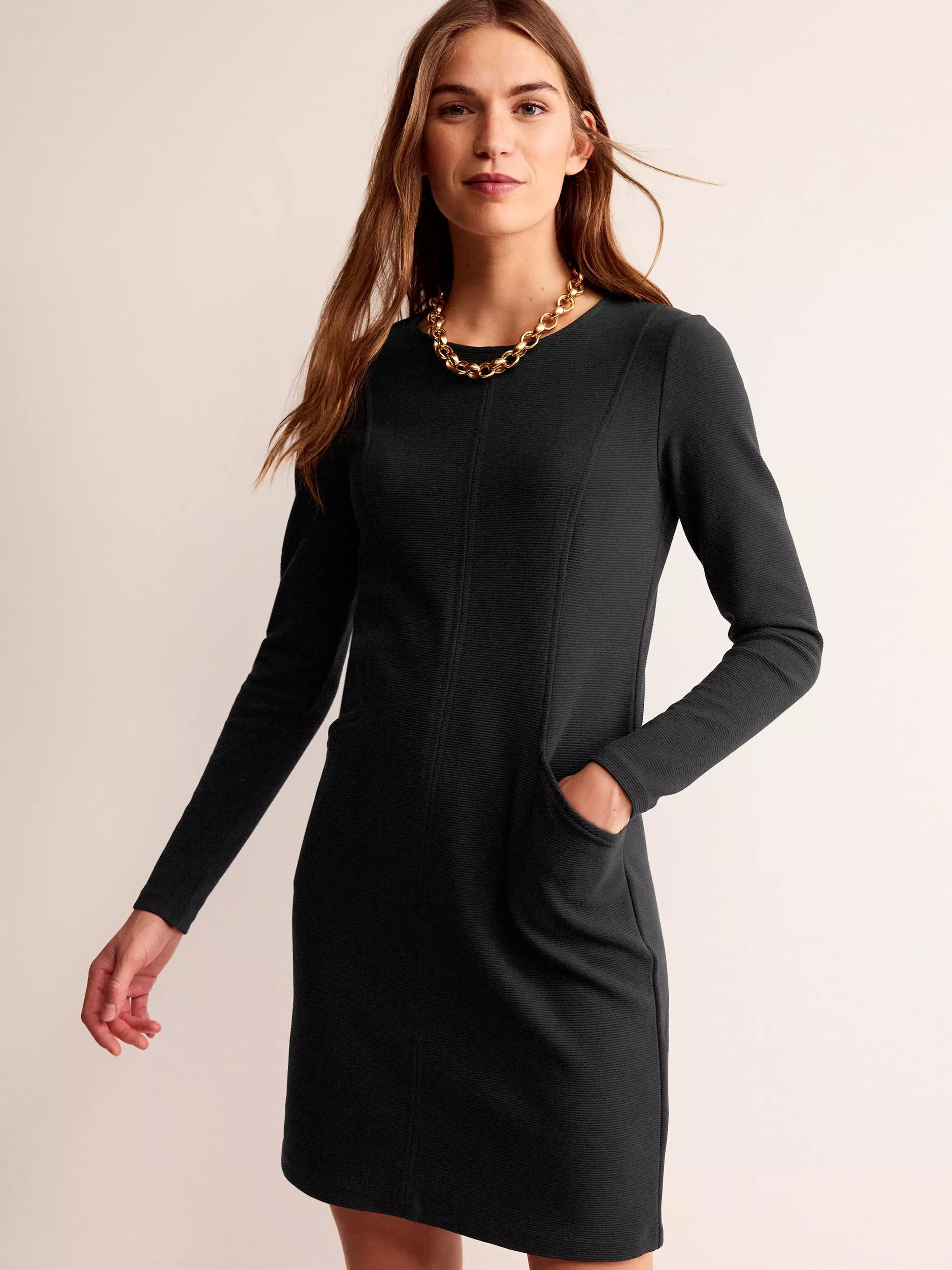 Black Knee Length Dresses John Lewis Partners