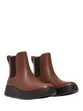 FitFlop Leather Chelsea Boots, Rich Brown