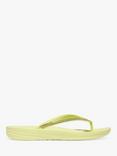 FitFlop IQushion Sparkle Flip-Flops, Lime