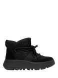 FitFlop F-Mode Lace Up Water Resistant Booties, Black