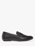 FitFlop Delicato Leather Loafers, Black