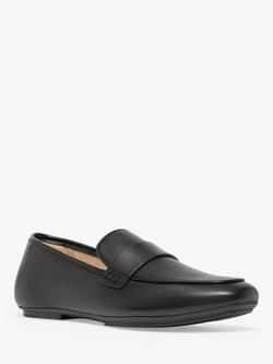 FitFlop Delicato Leather Loafers, Black - view 2, Black