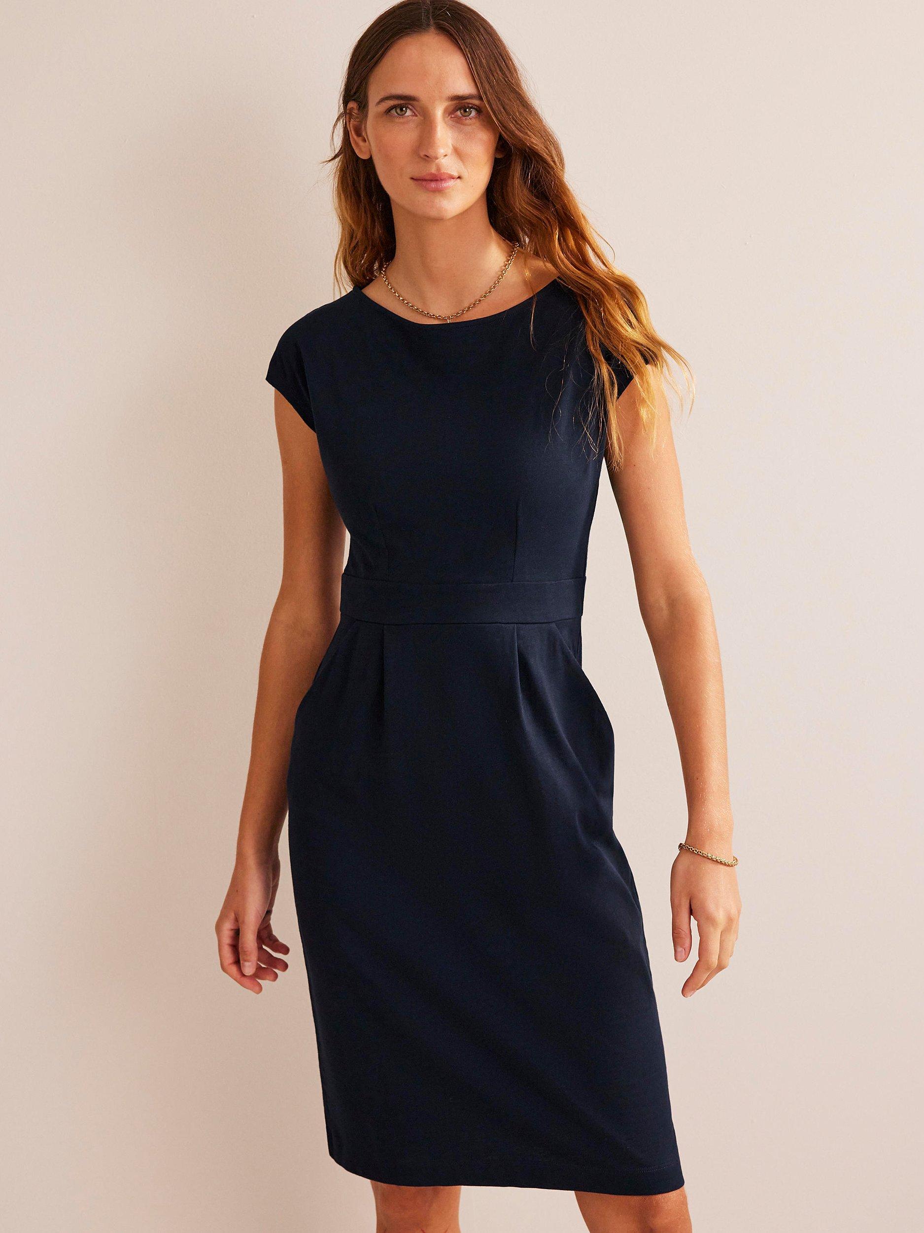 John lewis navy dress online