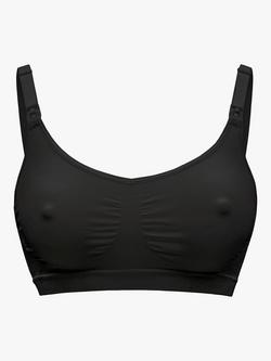 Medela Keep Cool Maternity & Nursing Bra, Black, Black