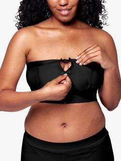 Medela Handsfree Strapless Milk Expression Bustier - view 2, Black