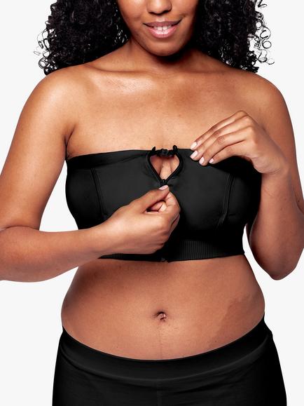 Medela Handsfree Strapless Milk Expression Bustier - view 2, Black