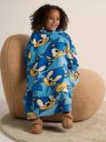 Brand Threads Sonic The Hedgehog Hooded Blanket, Blue