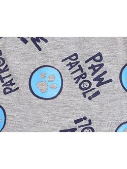 Brand Threads Kids' Paw Patrol Jersey Pyjama Set, Blue/Multi - view 2, Blue/Multi