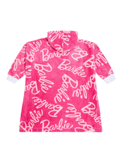 Brand Threads Ladies Barbie Hooded Blanket, Pink - view 2, Pink