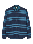 Paul Smith Stripe Casual Fit Cotton Shirt, Blue