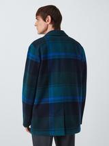 Paul Smith Cropped Wool Blend Pea Coat