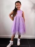 Chi Chi London Kids' Sequin Dress, Lilac