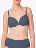 Triumph Modern Amourette Charm Underwired T-Shirt Bra, Cloudy Blue