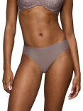 Triumph Body Make-Up Illusion Lace Briefs, Pigeon Grey
