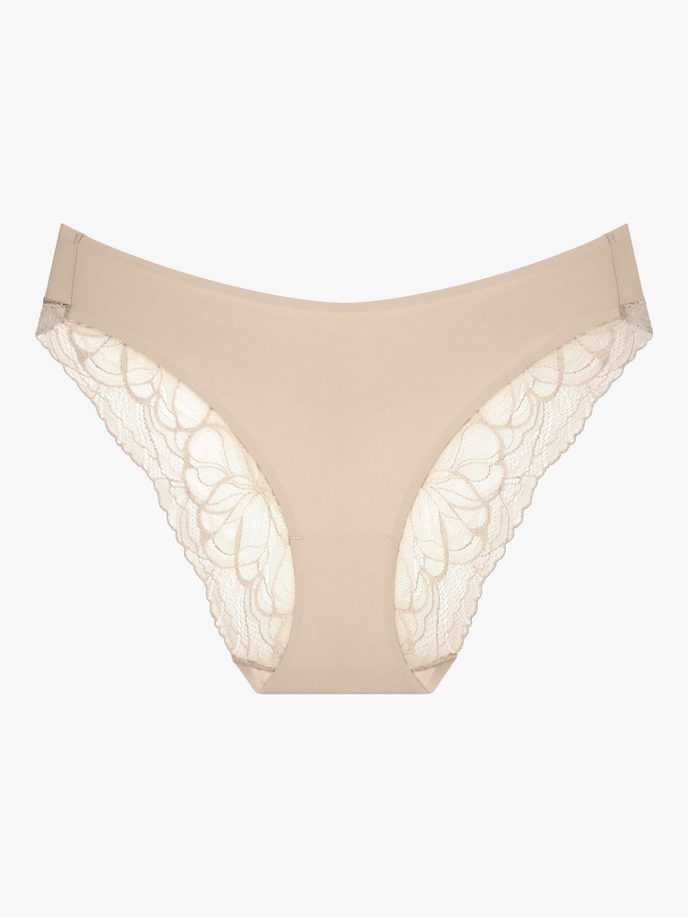 Product image 5 of 5, which shows Triumph Body Make up Illusion Lace Briefs, Nude Beige, 8